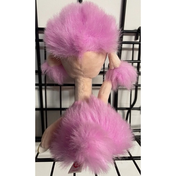 TY Beanie Boos 9" CAMILLA Pink Poodle Dog Stuffed Animal Toy Plush - Picture 3 of 8